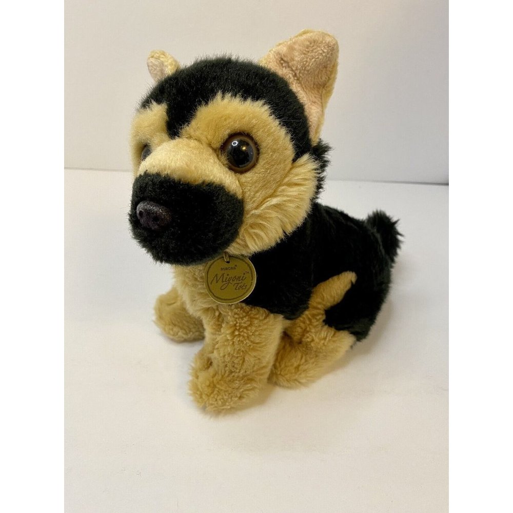 Miyoni Tots Aurora Plush German Shepherd‎ 8” Puppy Dog Stuffed Animal